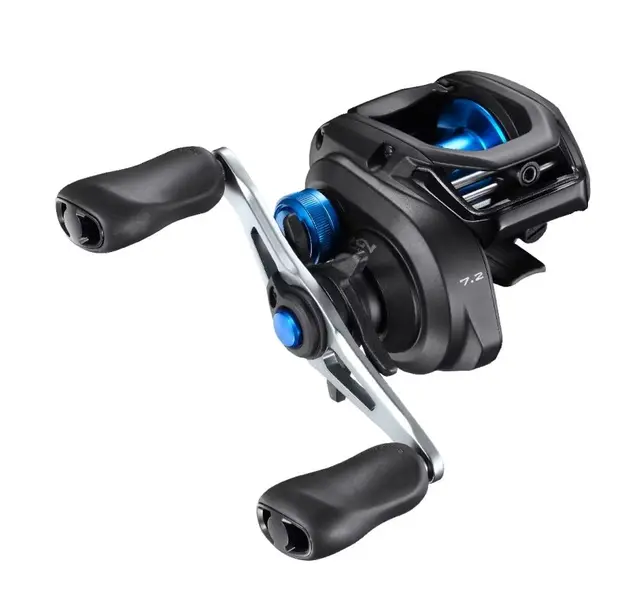Shimano SLX 150 HG A Baitcastsnelle med Hagane kropp 