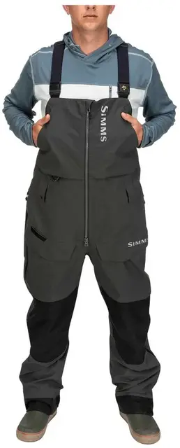 Simms ProDry Bib Black XS Lett og slitesterk bib 
