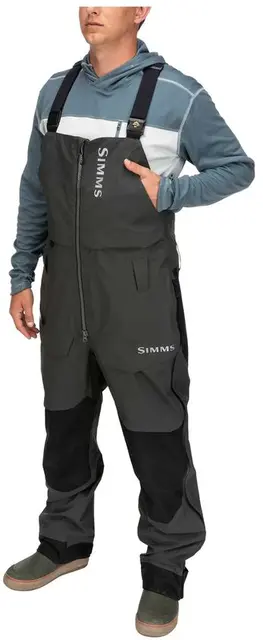 Simms ProDry Bib Black XS Lett og slitesterk bib 