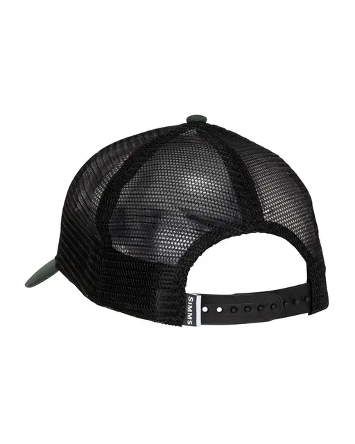 Simms Fish It Well Forever Trucker Foliage 