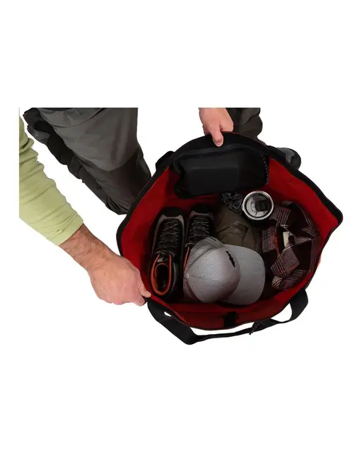 Simms Dry Creek Simple Tote 50L Simms Orange 