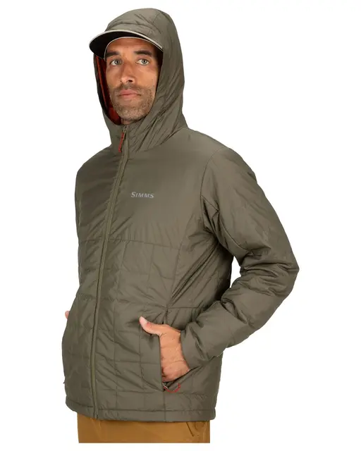 Simms Fall Run Hoody Chestnut M Primaloft jakke 