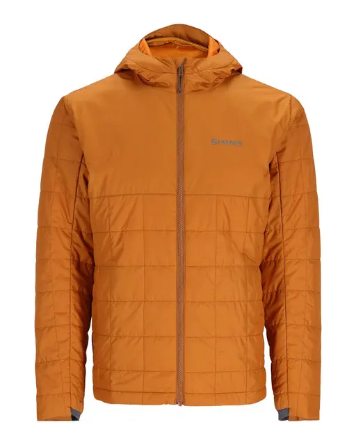 Simms Fall Run Hoody Chestnut M Primaloft jakke 