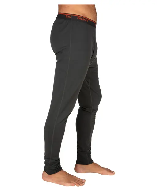 Simms Lightweight Baselayer Bottom S Carbon 