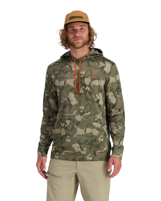 Simms Challenger Hoody Slate M Behagelig hettegenser 