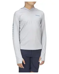 Simms Kid's Solar Tech Hoody Shirt UPF30