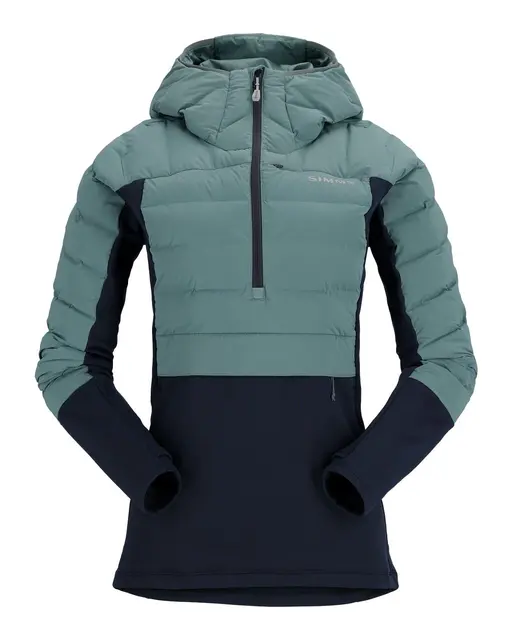 Simms W Exstream Pull Over Hoody XS Avalon Teal 