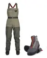 Simms Wms Tributary Basalt Vadepakke Vadepakke til dame med filtisåle basalt