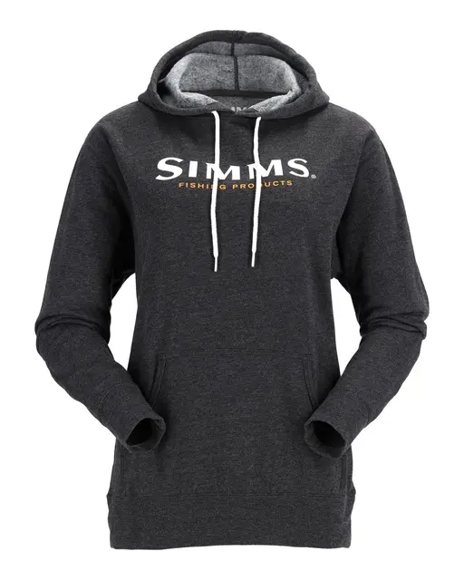 Simms W Simms Logo Hoody XS Charcoal Heather 