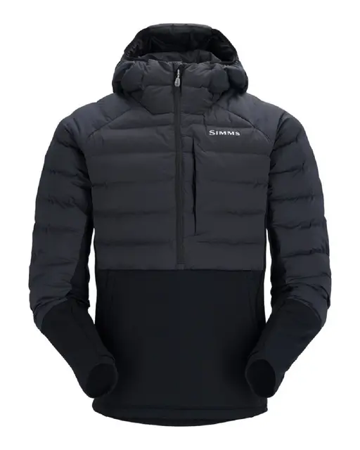 Simms Extreme Pull Over Hoody Black M Varm jakke med god isolasjon 