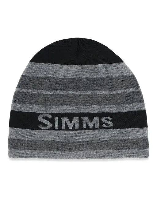 Simms Everyday Beanie Carbon Stripe Varm og god lue 