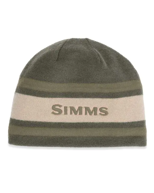 Simms Hayward Wool Beanie Dark Olive Varm og god ullue 