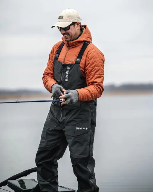 Simms ProDry Bib Black XS Lett og slitesterk bib 