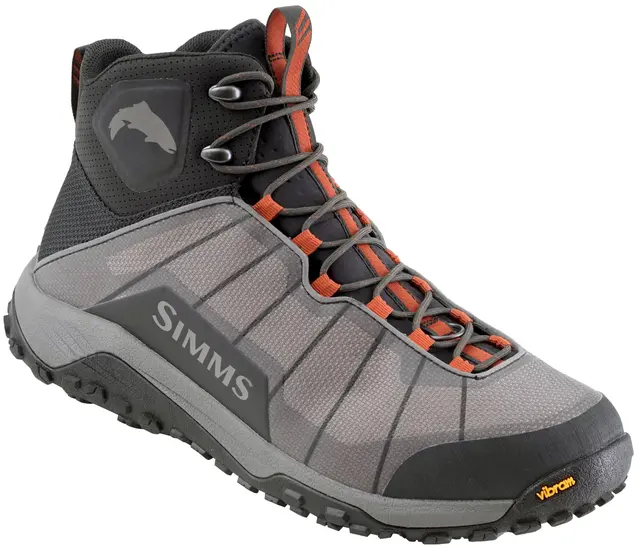 Simms Flyweight Boot 7 Med Vibram Idrogrip såle 