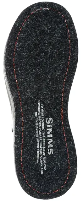 Simms Flyweight Boot 7 Med filt såle 