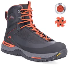 Simms G4 Pro Powerlock Boot Felt 08 Vadesko med filts&#229;le