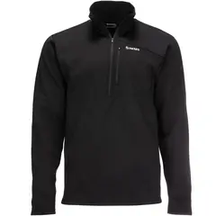 Simms Thermal 1/4 Zip Top Black S Black