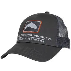 Simms Trout Icon Trucker Carbon Carbon