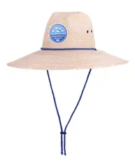 Simms Cutbank Sun Hat Sand Solhatt fra 100 % palmeblad og Stropp