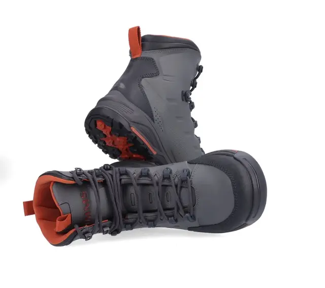 Simms Freestone Boot Gunmetal 05 Vadesko med gummisåle 