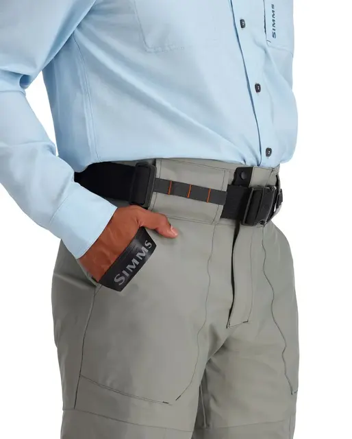 Simms Freestone Pant Smoke Vadepakke Vadepakke med gummisåle gunmetal 