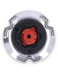 Simms G4 Pro Powerlock Cleats Aluminum Colorless