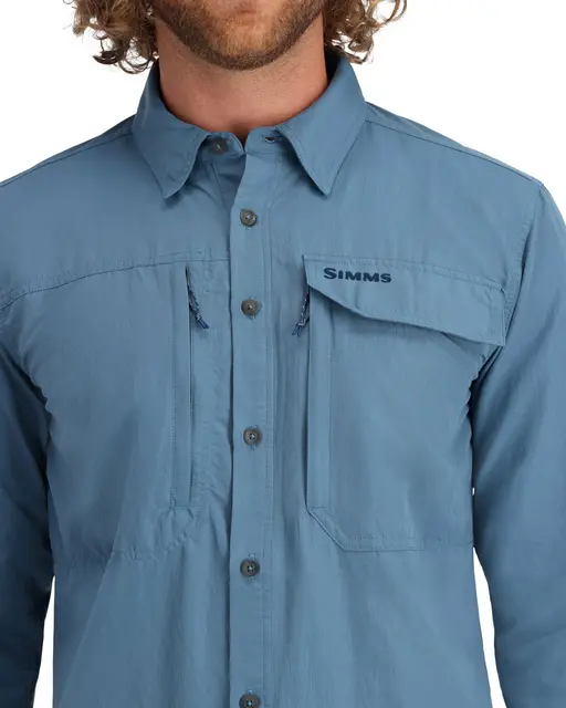 Simms Guide Shirt Neptune S 