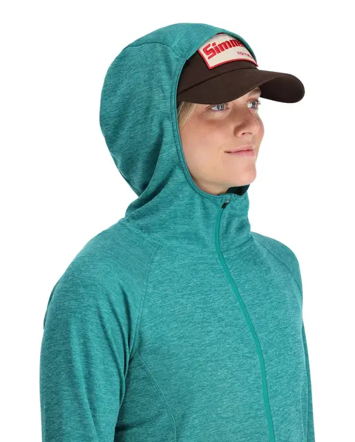 Simms Wms Bugstopper Hoody XS Bluegrass Heather 