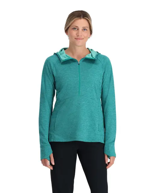 Simms Wms Bugstopper Hoody XS Bluegrass Heather 