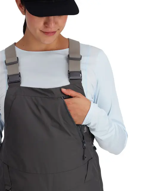 Simms Wms Challenger Bib Slate XS Bib for kvinner 