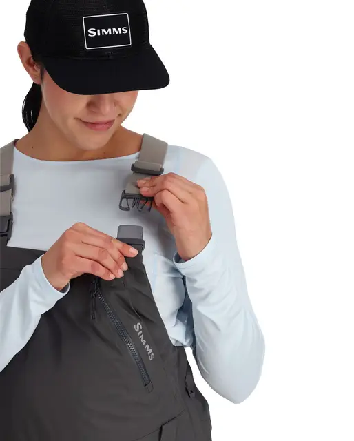 Simms Wms Challenger Bib Slate XS Bib for kvinner 