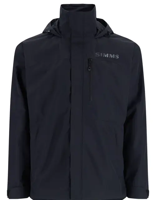 Simms Challenger Jacket Black M Beskyttende og pustende Simms jakke 