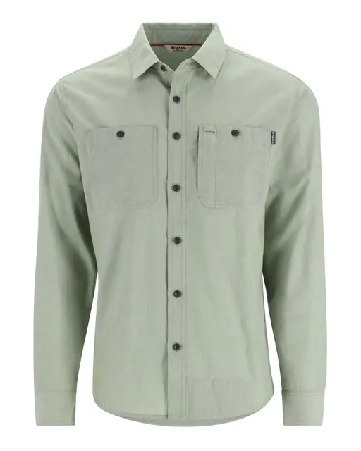 Simms Cutbank Chambray Shirt S Field Chambray 