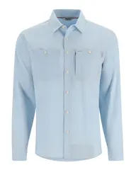 Simms Cutbank Chambray Shirt S Sky Chambray