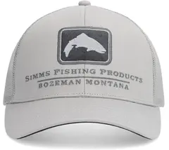 Simms Double Haul Icon Trucker Cinder Klassisk trucker caps med Simms logo