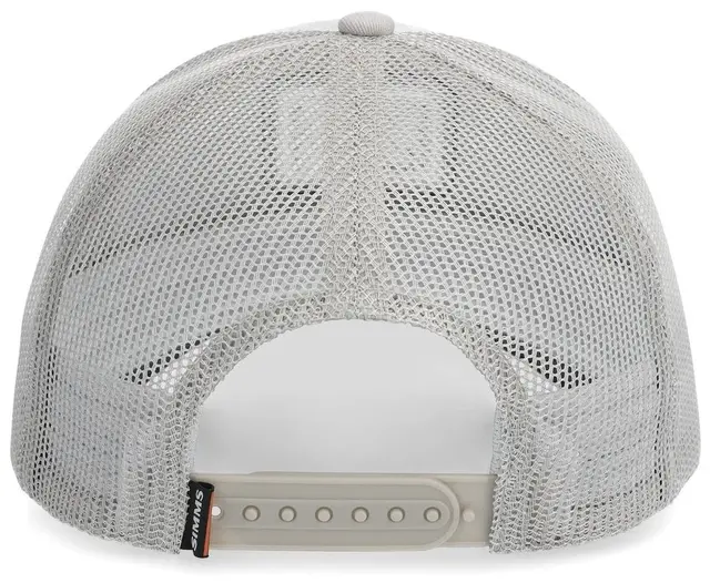 Simms Double Haul Icon Trucker Cinder Klassisk trucker caps med Simms logo 
