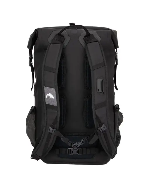 Simms Dry Creek Rolltop Backpack Black 30L 