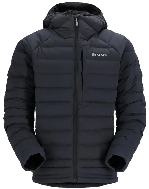 Simms Exstream Hoody Black S Varm jakke med PrimaLoft isolasjon 