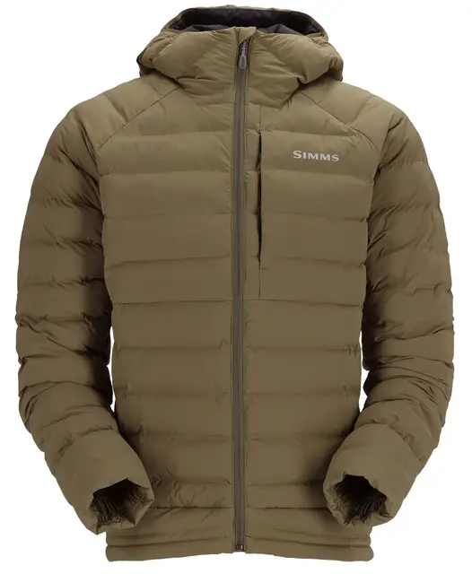 Simms Exstream Hoody Dark Stone S Varm jakke med PrimaLoft isolasjon 
