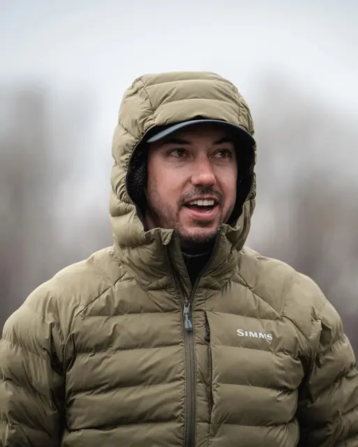 Simms Exstream Hoody Black S Varm jakke med PrimaLoft isolasjon 