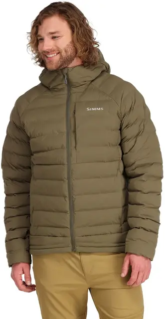 Simms Exstream Hoody Black S Varm jakke med PrimaLoft isolasjon 