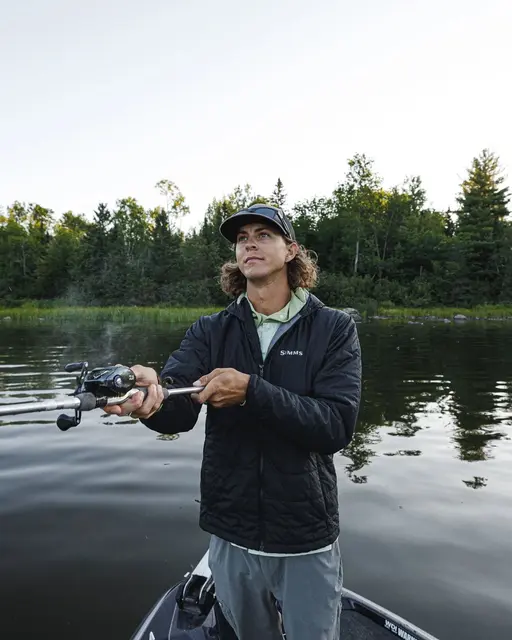 Simms Fall Run Hoody Chestnut M Primaloft jakke 