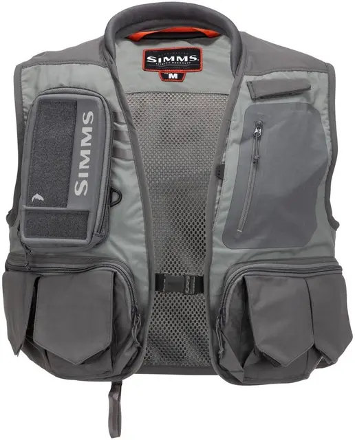Simms Freestone Vest S Pewter 