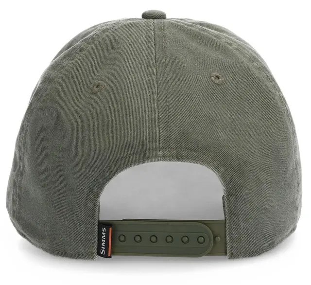 Simms Single Haul Cap Basalt Komfortabel caps i 100% bomull 