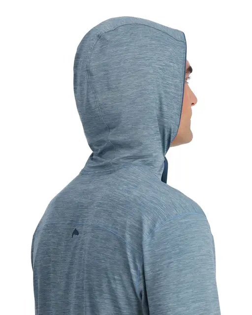 Simms SolarFlex Cooling Hoody Cinder M Beskyttende hettegenser for varme dager 