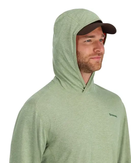 Simms Bugstopper Hoody Bay Leaf S UV- og insektbeskyttende hettegenser 