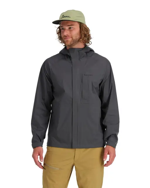 Simms Waypoints Jacket Slate S Flott regnjakke med kompakt størrelse 