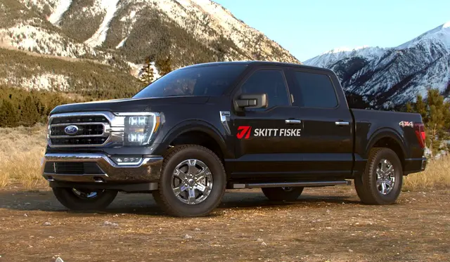 Skitt Fiske Dekal Liten Hvit Perfekt til båt, bil og utstyr! 