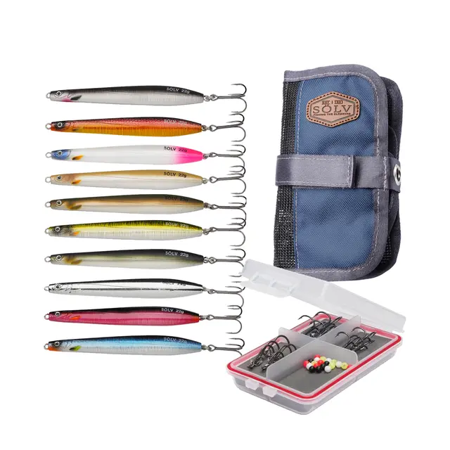 Abu Garcia Sölv Piil 16g slukpakke 10-pack effektivt sluksett for sjøørret 