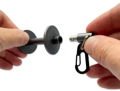 Smith Creek Tippet Holder Metallic Grey 